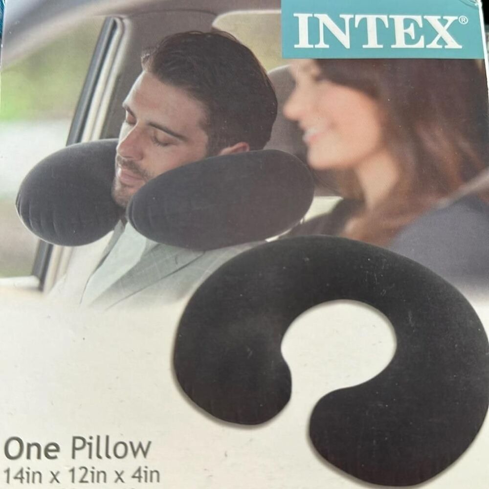 Inflatable Travel Pillow intex